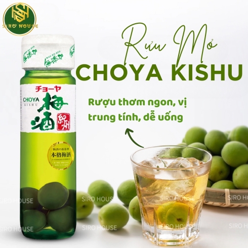  Rượu mơ xanh CHOYA 720mL