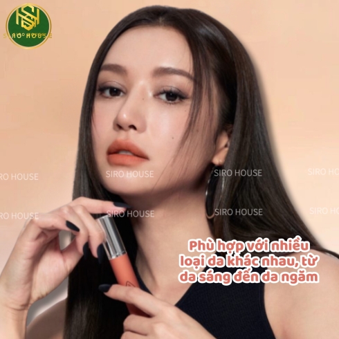 Son kem lì 3CE Hazy Lip Clay #Butter Beige