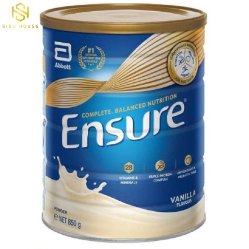 Sữa bột ENSURE Vanilla 850g
