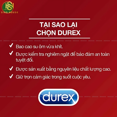Bao cao su DUREX Fetherlite 30 condoms 