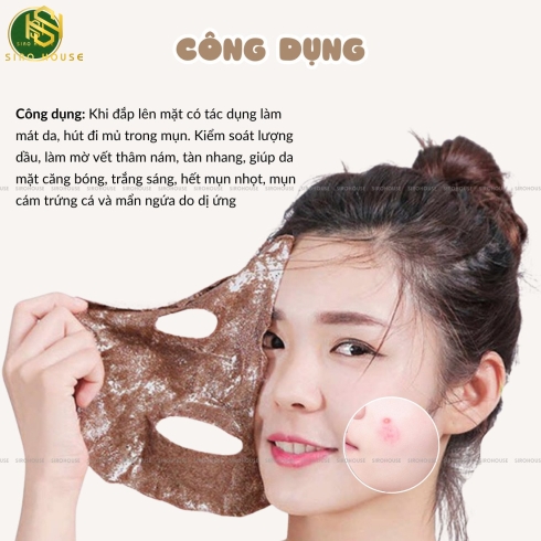 Mặt nạ ngũ hoa hạt TINA LÊ 
