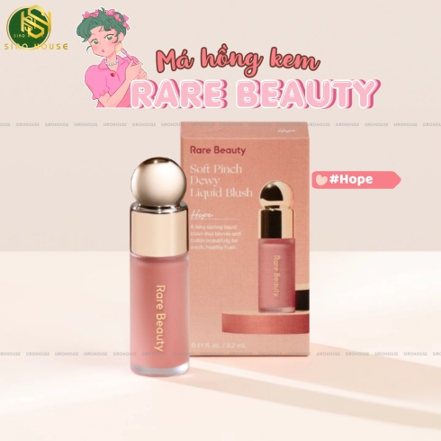 Má hồng kem RARE BEAUTY Soft Pinch Dewy Liquid Blush 3.2ml 