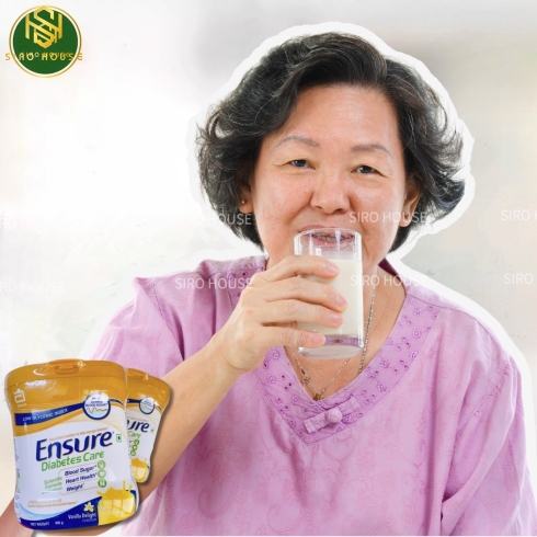Sữa bột dành cho người tiểu đường ENSURE Diabetes Care Vanilla Delight 400g