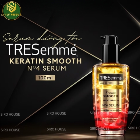 Serum dưỡng tóc TRESEMME Keratin Smooth Keratinbond+ No 4 Serum 100mL