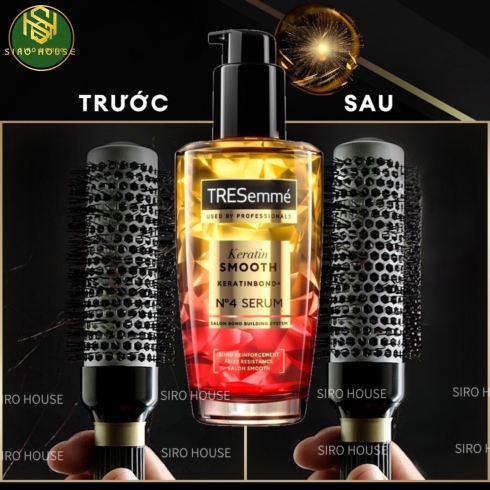 Serum dưỡng tóc TRESEMME Keratin Smooth Keratinbond+ No 4 Serum 100mL