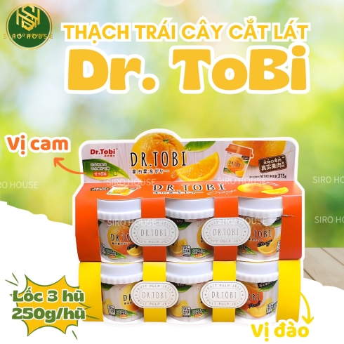 Thạch hoa quả DR.TOBI  
