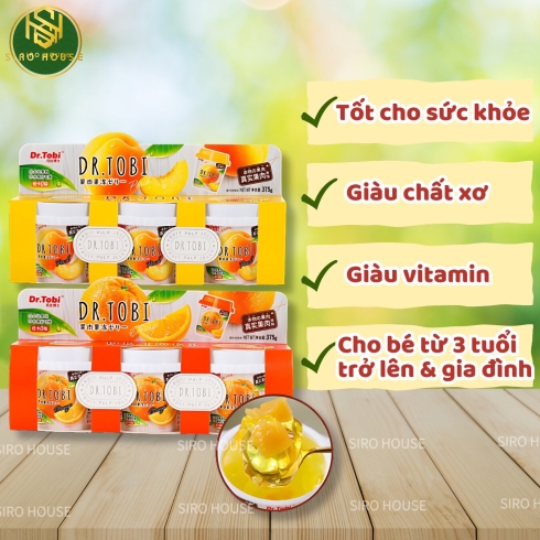 Thạch hoa quả DR.TOBI  