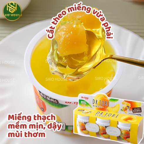 Thạch hoa quả DR.TOBI  