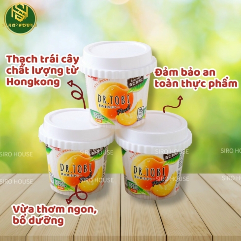 Thạch hoa quả DR.TOBI  