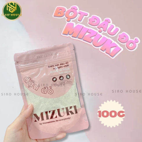 Bột đậu đỏ MIZUKI 100g