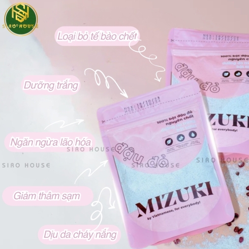 Bột đậu đỏ MIZUKI 100g