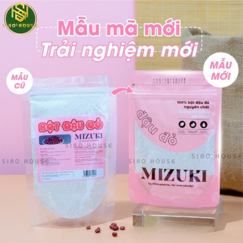 Bột đậu đỏ MIZUKI 100g