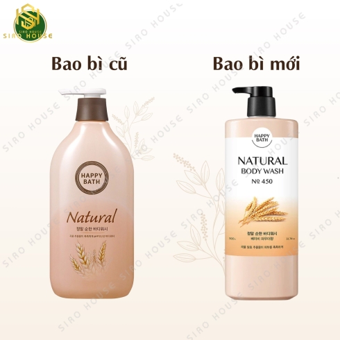 Sữa tắm Happy Bath Natural Body Wash