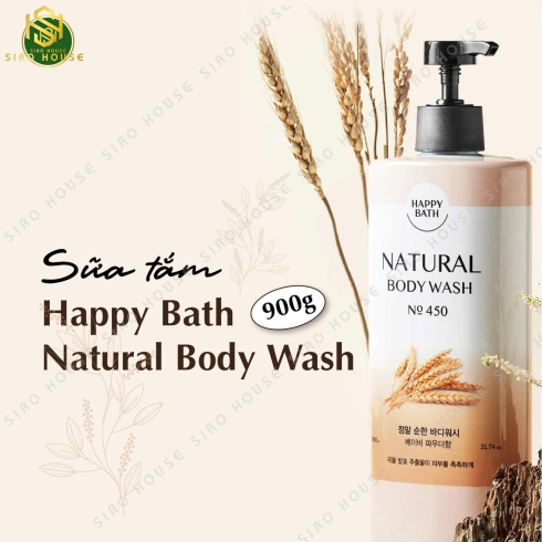 Sữa tắm Happy Bath Natural Body Wash