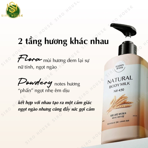 Sữa tắm Happy Bath Natural Body Wash
