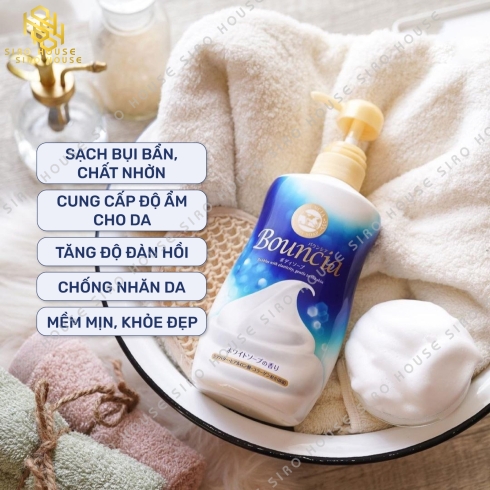 Sữa tắm bò Bouncia 