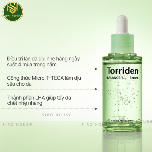 Tinh chất cấp ẩm, phục hồi da TORRIDEN Balanceful Serum 50mL