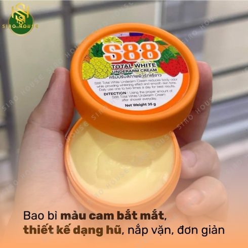 Kem trị thâm nách S88 Total White 35g 