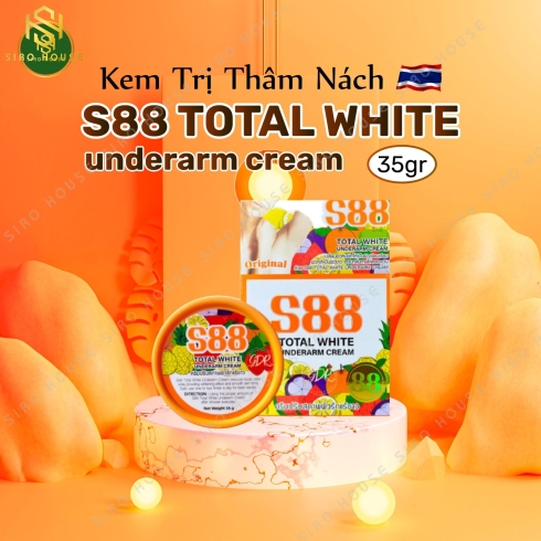 Kem trị thâm nách S88 Total White 35g 