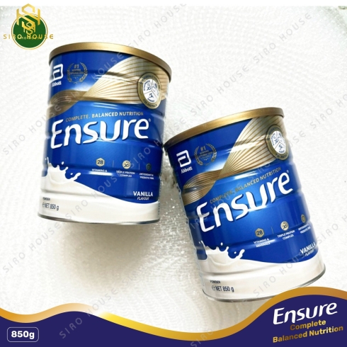 Sữa bột ENSURE Vanilla 850g