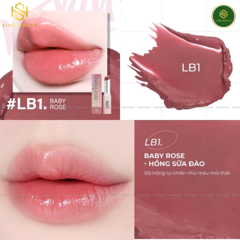  Son dưỡng MERZY Siren Melting Color Lipbalm 3g