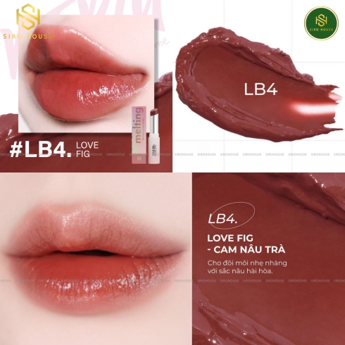  Son dưỡng MERZY Siren Melting Color Lipbalm 3g