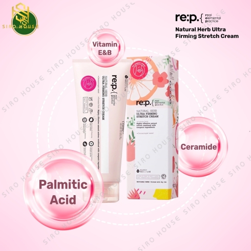 Kem trị rạn da RE:P Natural Herb Ultra Firming Stretch Cream 200mL