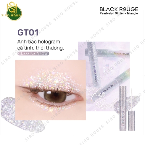 Gel nhũ mắt BLACK ROUGE Pearlvely i Glitter 
