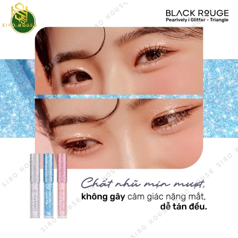 Gel nhũ mắt BLACK ROUGE Pearlvely i Glitter 