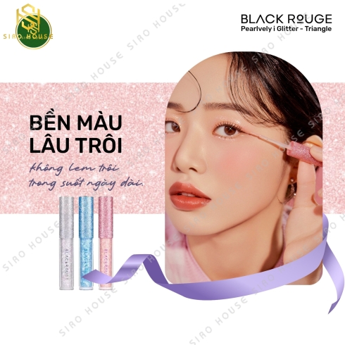 Gel nhũ mắt BLACK ROUGE Pearlvely i Glitter 