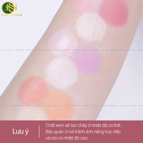 Má hồng kem BLACK ROUGE Dewy Whip Cheek And Beam 