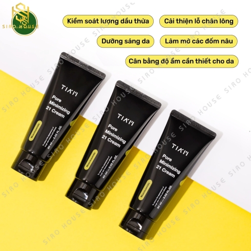 Kem dưỡng kiềm dầu, se khít lỗ chân lông TIA