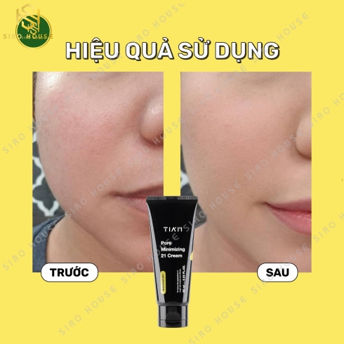 Kem dưỡng kiềm dầu, se khít lỗ chân lông TIA
