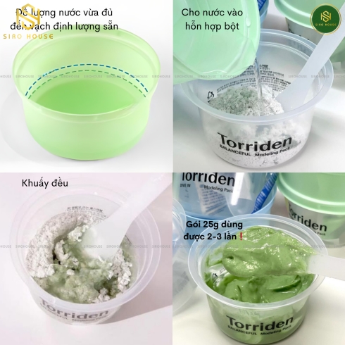 Mặt nạ dẻo TORRIDEN Balanceful Modeling Pack 