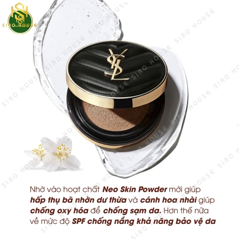  Phấn nước YSL Le Cushion Encre De Peau Luminous Matte Cushion Foundation 14g #10 & #20