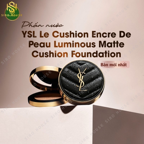  Phấn nước YSL Le Cushion Encre De Peau Luminous Matte Cushion Foundation 14g #10 & #20