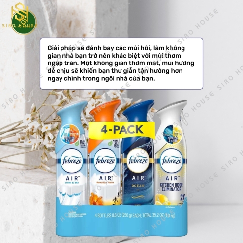 Xịt thơm phòng FEBREZE 250g