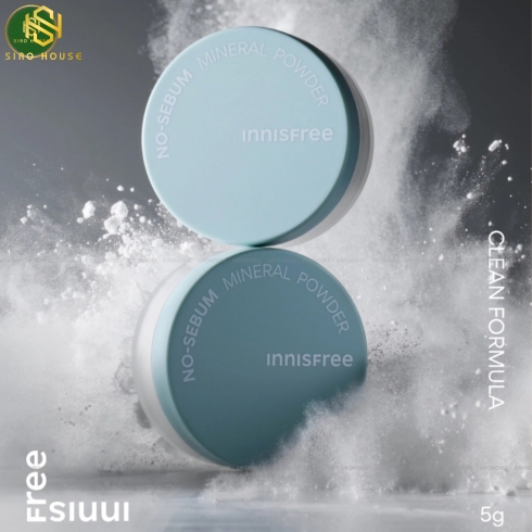 Phấn phủ bột kiềm dầu INNISFREE No Sebum Mineral Powder 5g