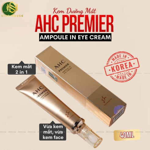  Kem dưỡng mắt AHC Premier Ampoule In Eye Cream Collagen T4 40mL 