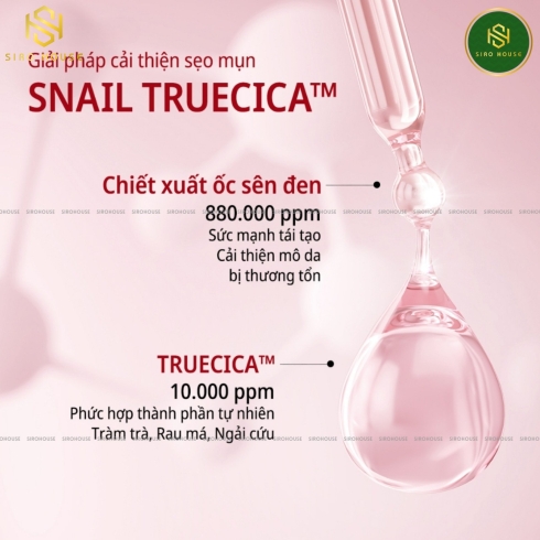 Serum ốc sên SOME BY MI Snail Truecica Miracle Repair Serum 50mL