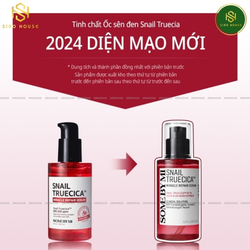 Serum ốc sên SOME BY MI Snail Truecica Miracle Repair Serum 50mL