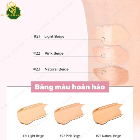  Set phấn nước APRIL SKIN HERO Cushion Blossom Edition + tặng kèm lõi