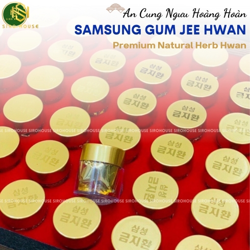  An cung ngưu SAMSUNG Gum Jee Hwan Premium Natural Herb (3.75g x 60v)