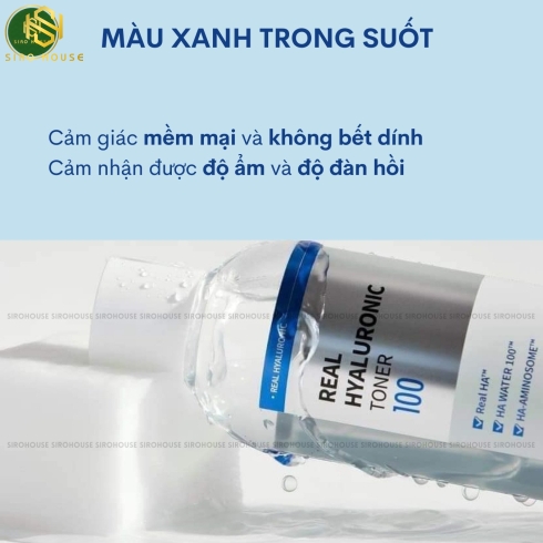 Nước cân bằng da WELLAGE Real Hyaluronic Toner 100 200mL