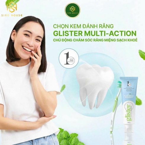 Kem đánh răng AMWAY Glister 200g