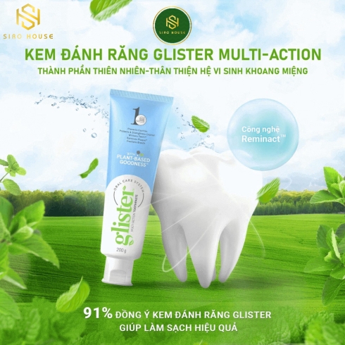 Kem đánh răng AMWAY Glister 200g