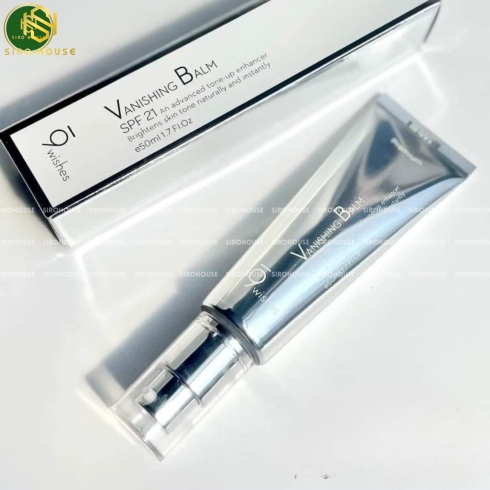 Kem dưỡng trắng 9WISHES Vanishing Balm Tone Up SPF21 50mL