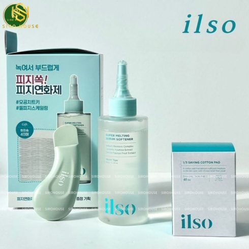 Tinh chất ủ mụn đầu đen ILSO Sebum Super Melting Serum Softener 150mL