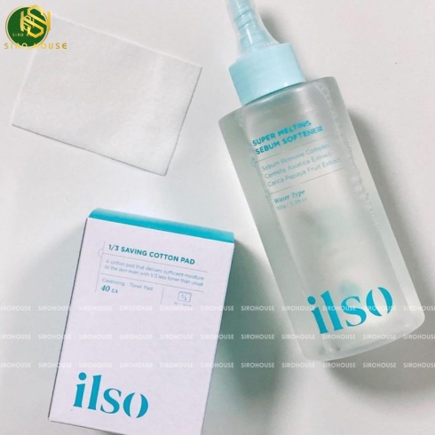 Tinh chất ủ mụn đầu đen ILSO Sebum Super Melting Serum Softener 150mL