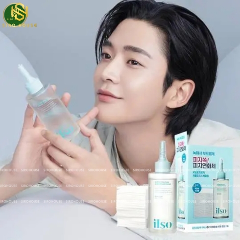 Tinh chất ủ mụn đầu đen ILSO Sebum Super Melting Serum Softener 150mL